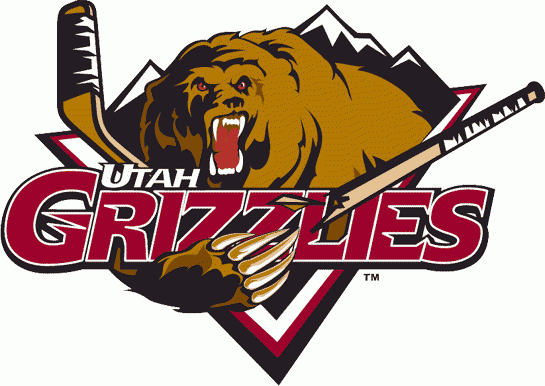 Utah Grizzlies 1998 99-2000 01 Primary Logo iron on transfers for T-shirts